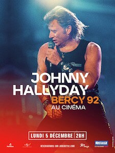 ALT: JOHNNY HALLYDAY - BERCY 92 AU CINEMA
