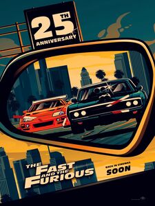 The Fast And The Furious 25th Anniversary Re-Release