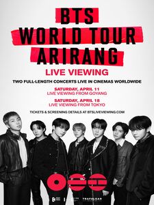 BTS WORLD TOUR ‘ARIRANG’ IN JAPAN: LIVE VIEWING