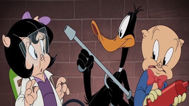 Ein klebriges Abenteuer: Daffy Duck und Schweinchen Dick retten den Planeten